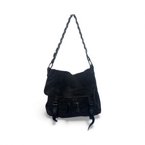 Charles Jourdan Shoulder Black Soft Leather Purse Bag